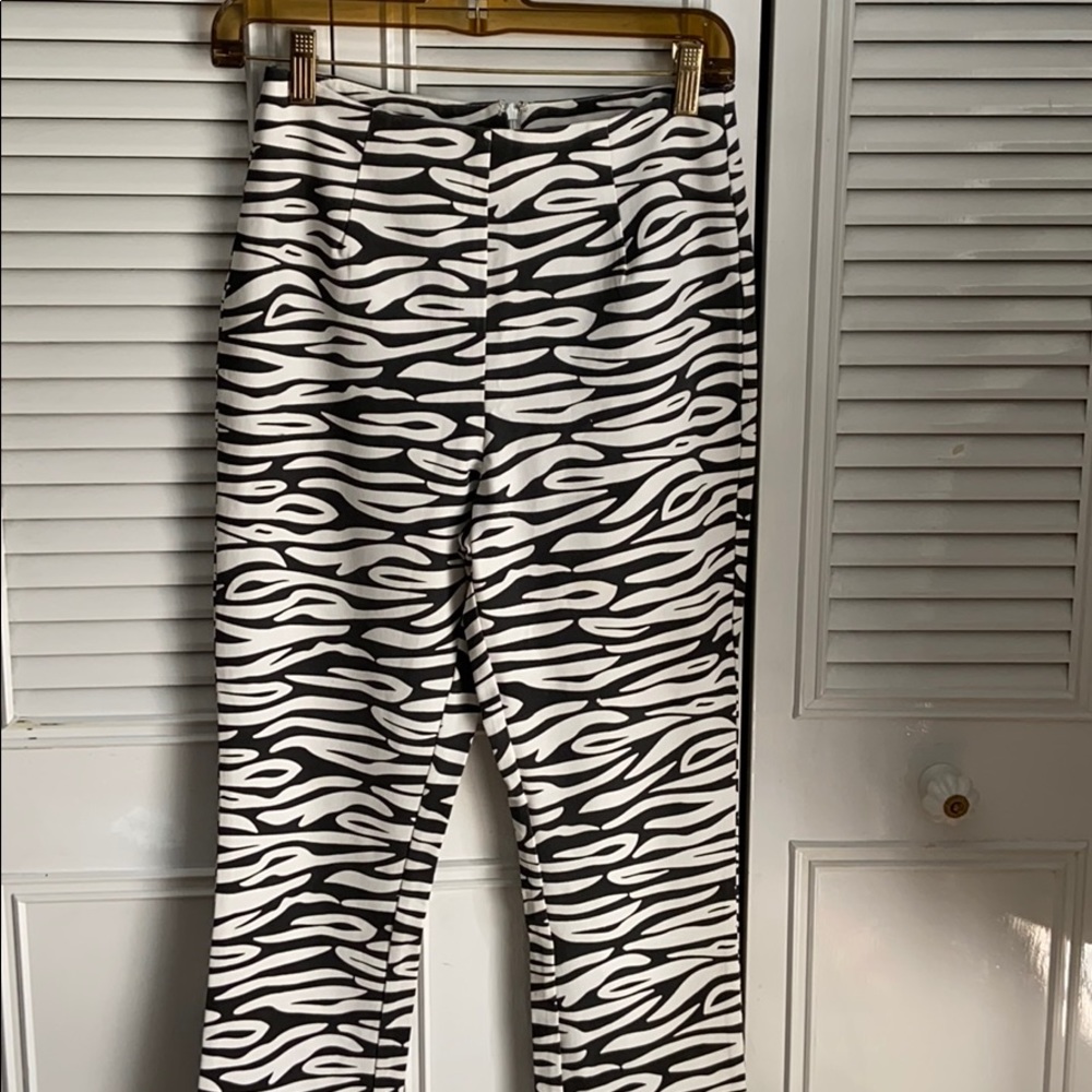 Zebra Kick Flare Pant